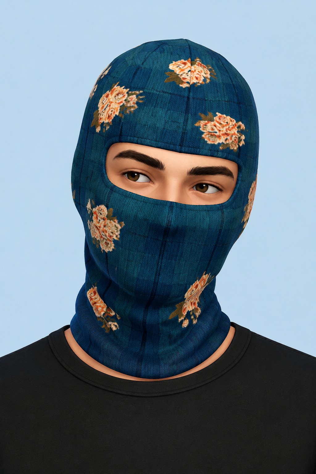Punk Designer Ski Mask custom content (CC) for Sims 4 by marsmerizingsims