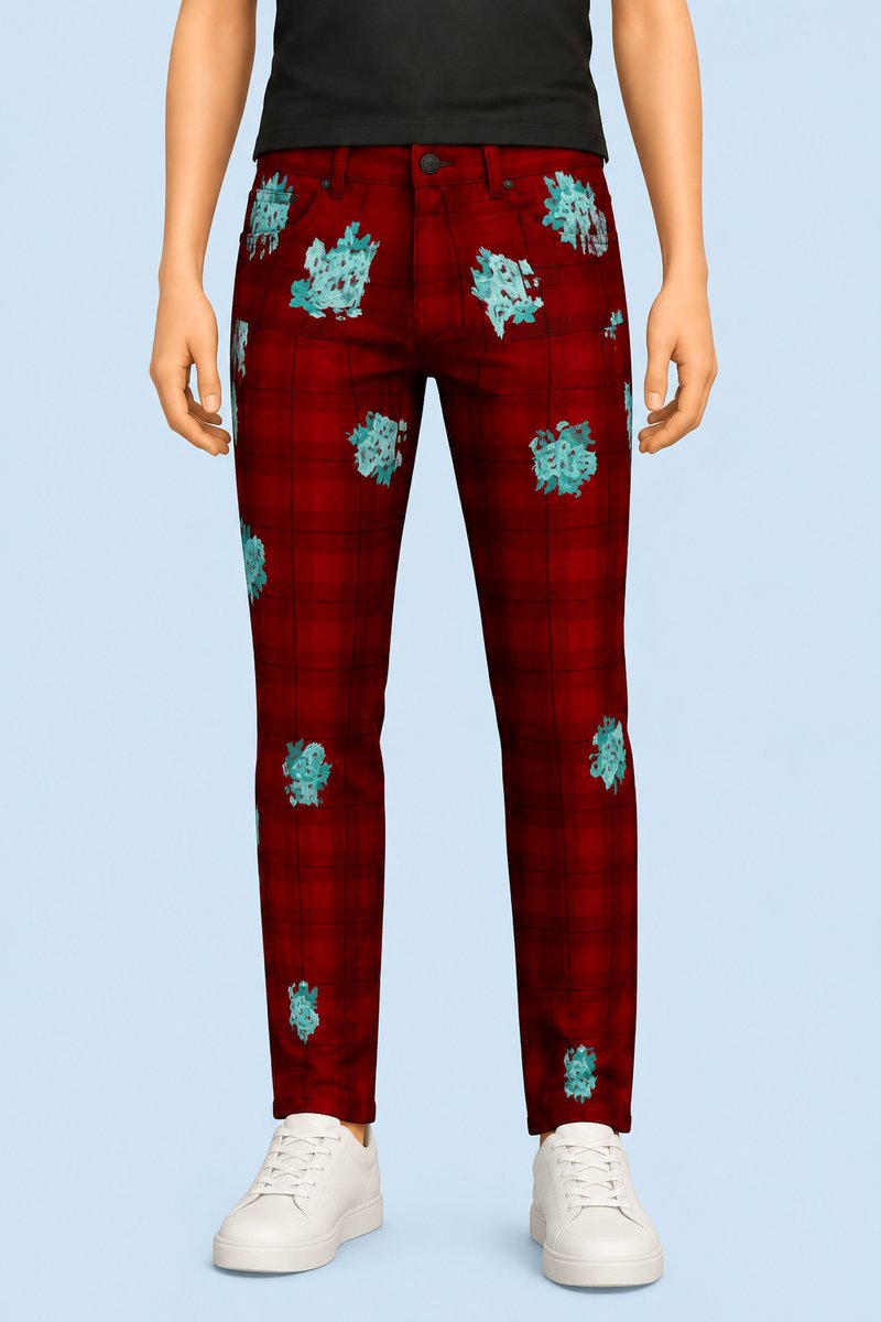 Punk Designer Trouser custom content (CC) for Sims 4 by marsmerizingsims