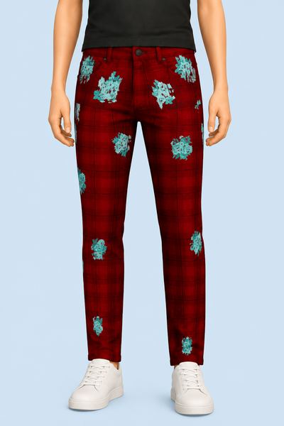 Punk Designer Trouser custom content (CC) for Sims 4 by marsmerizingsims