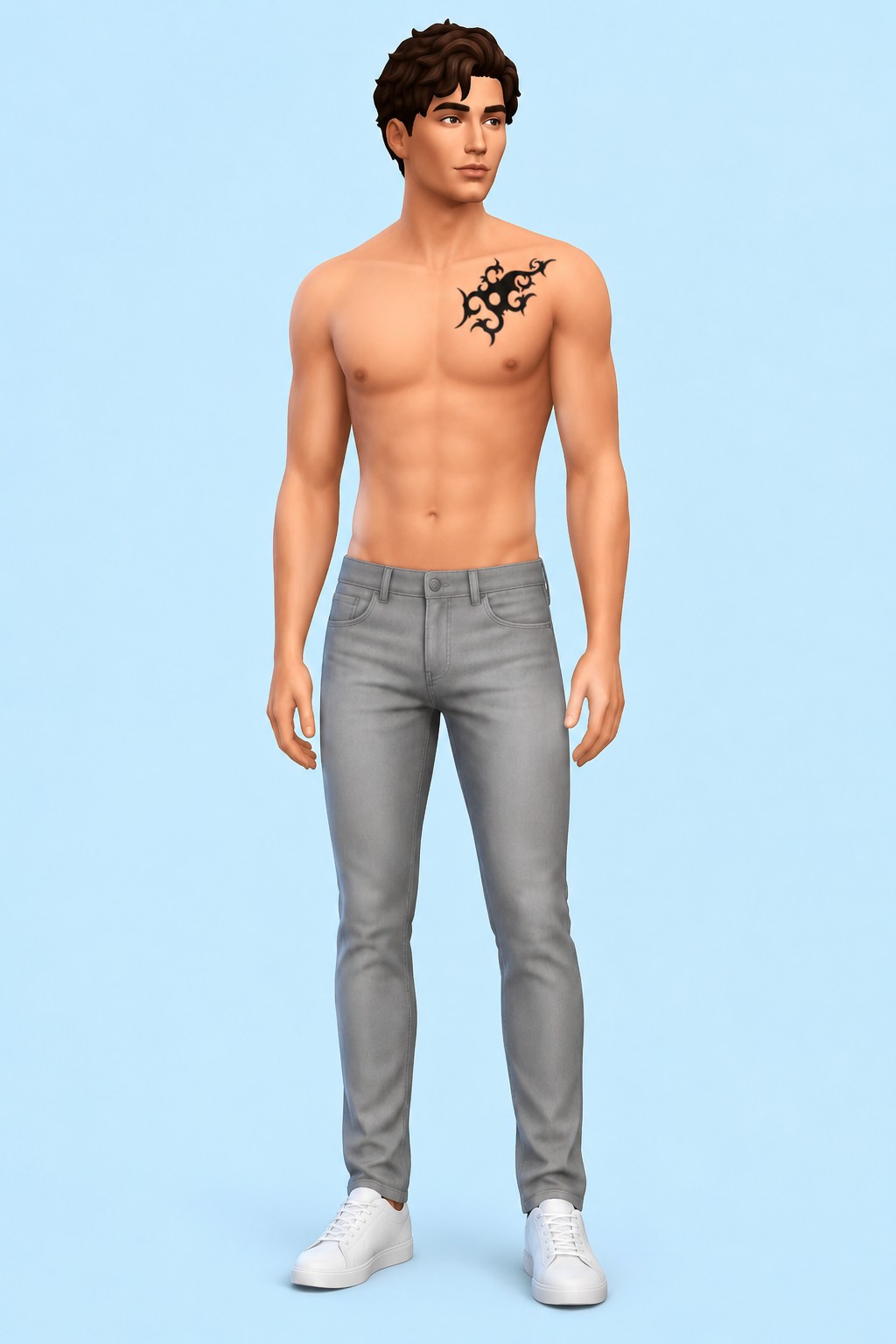 Balanga Tattoo custom content (CC) for Sims 4 by marsmerizingsims