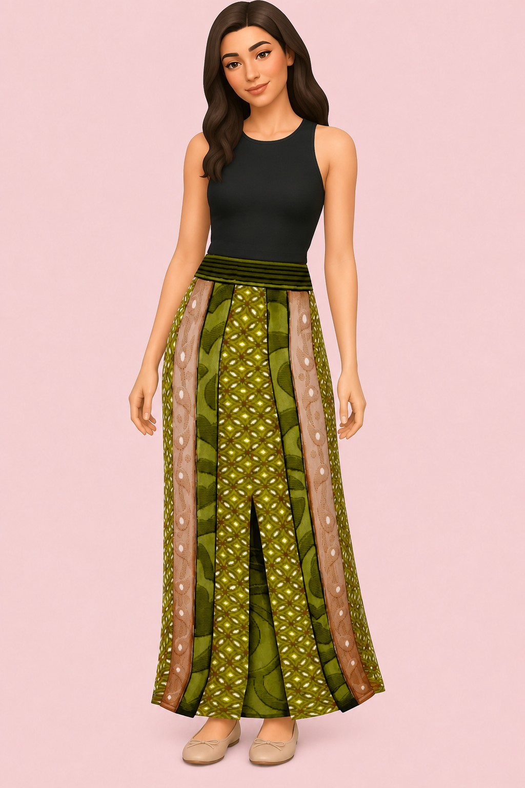 Ria Skirt custom content (CC) for Sims 4 by marsmerizingsims