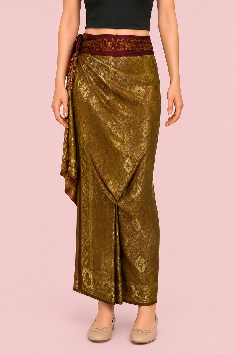 Roro Drape Skirt custom content (CC) for Sims 4 by marsmerizingsims