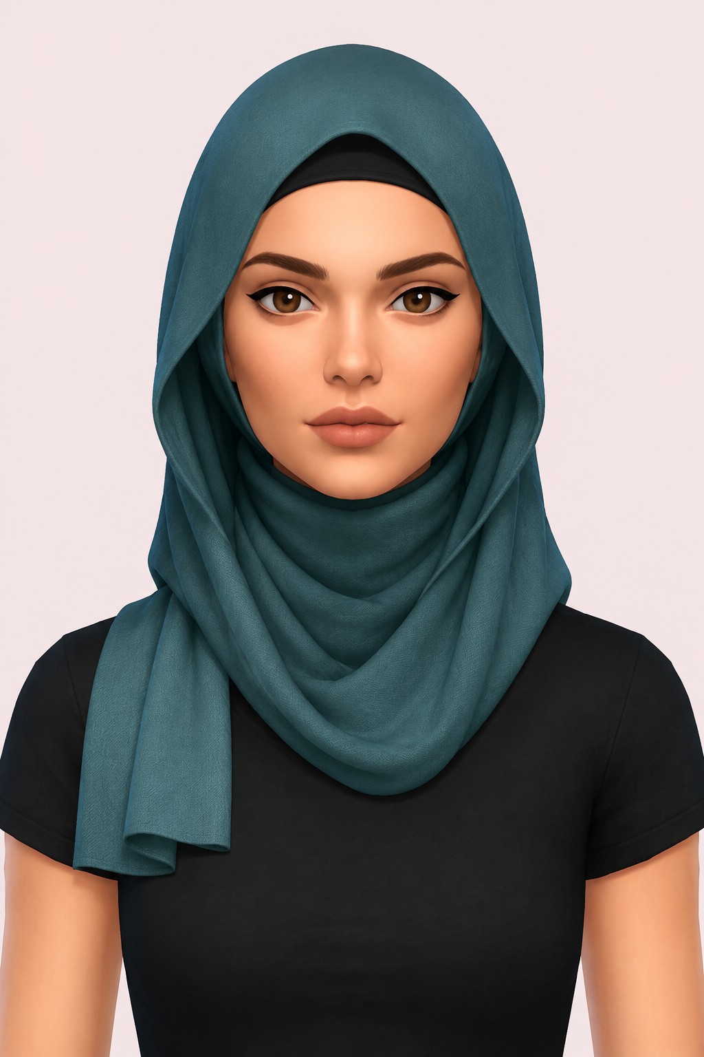 Laikha Hijab custom content (CC) for Sims 4 by marsmerizingsims