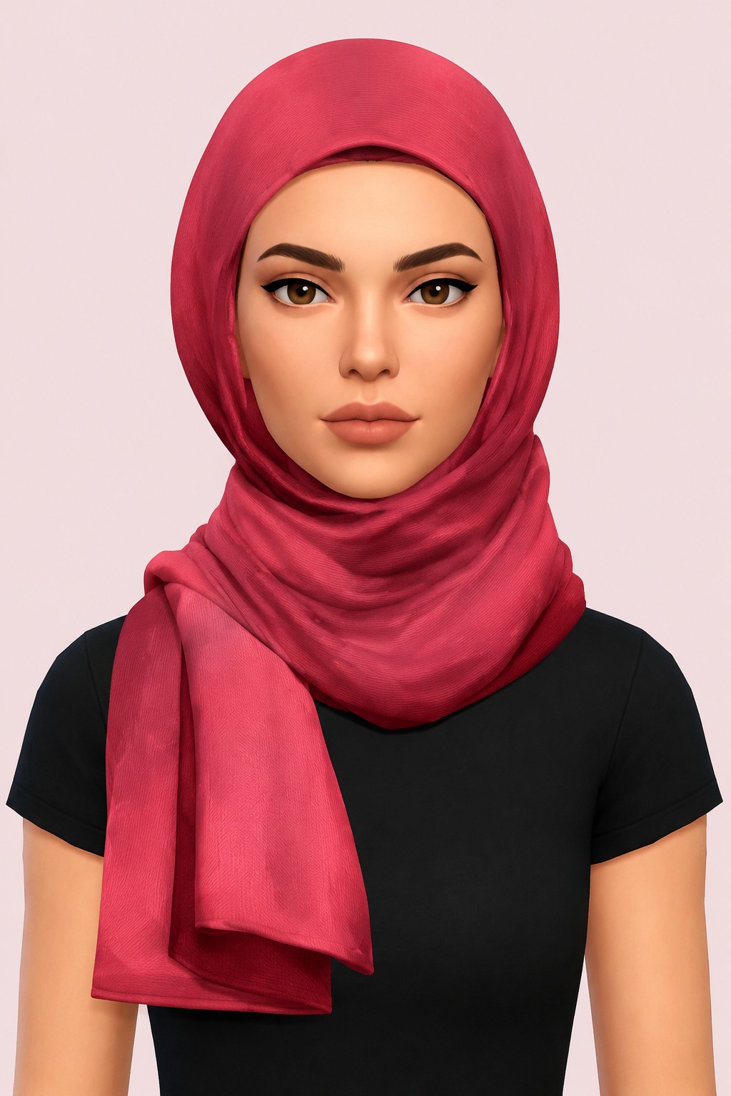 Sunny Hijab custom content (CC) for Sims 4 by marsmerizingsims