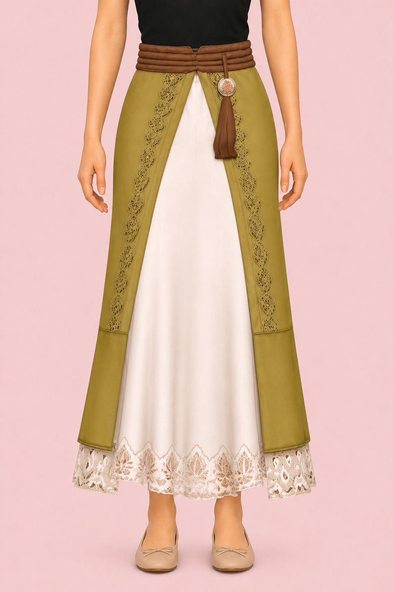 Ivanna Lace Skirt custom content (CC) for Sims 4 by marsmerizingsims