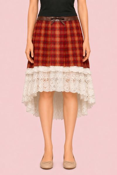 Venus Plaid Skirt custom content (CC) for Sims 4 by marsmerizingsims