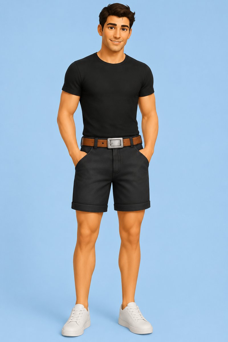Kish Shorts custom content (CC) for Sims 4 by marsmerizingsims