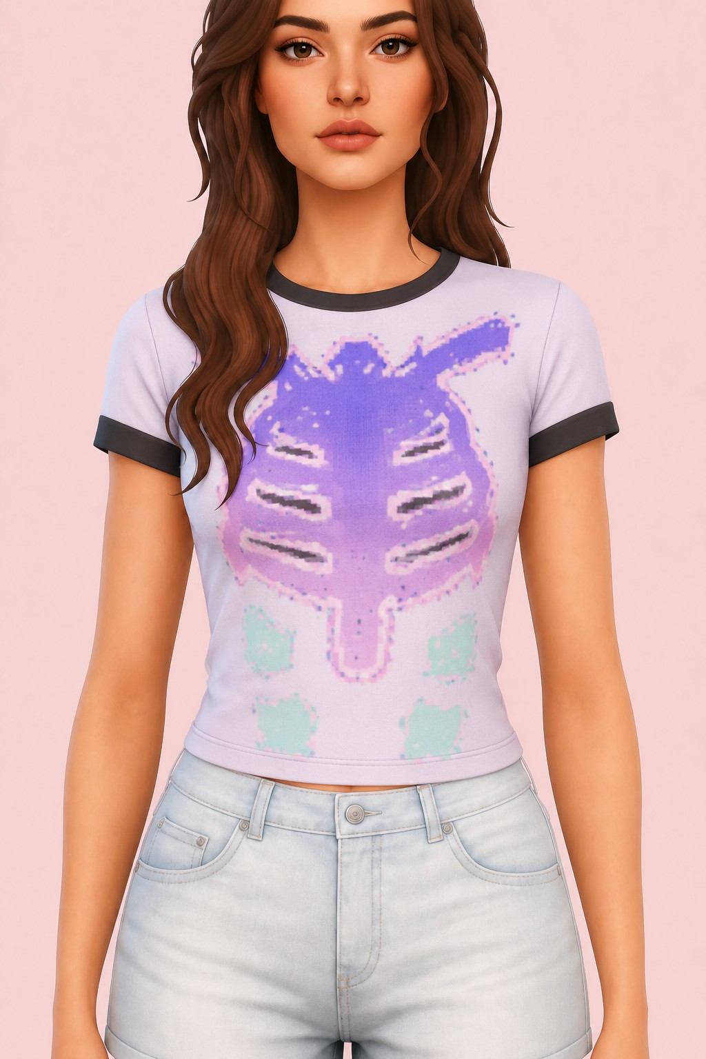Yezmine Tee custom content (CC) for Sims 4 by marsmerizingsims
