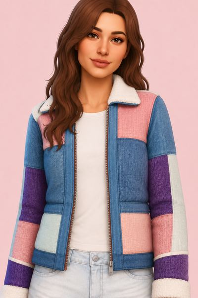 Paris Parka Jacket custom content (CC) for Sims 4 by marsmerizingsims