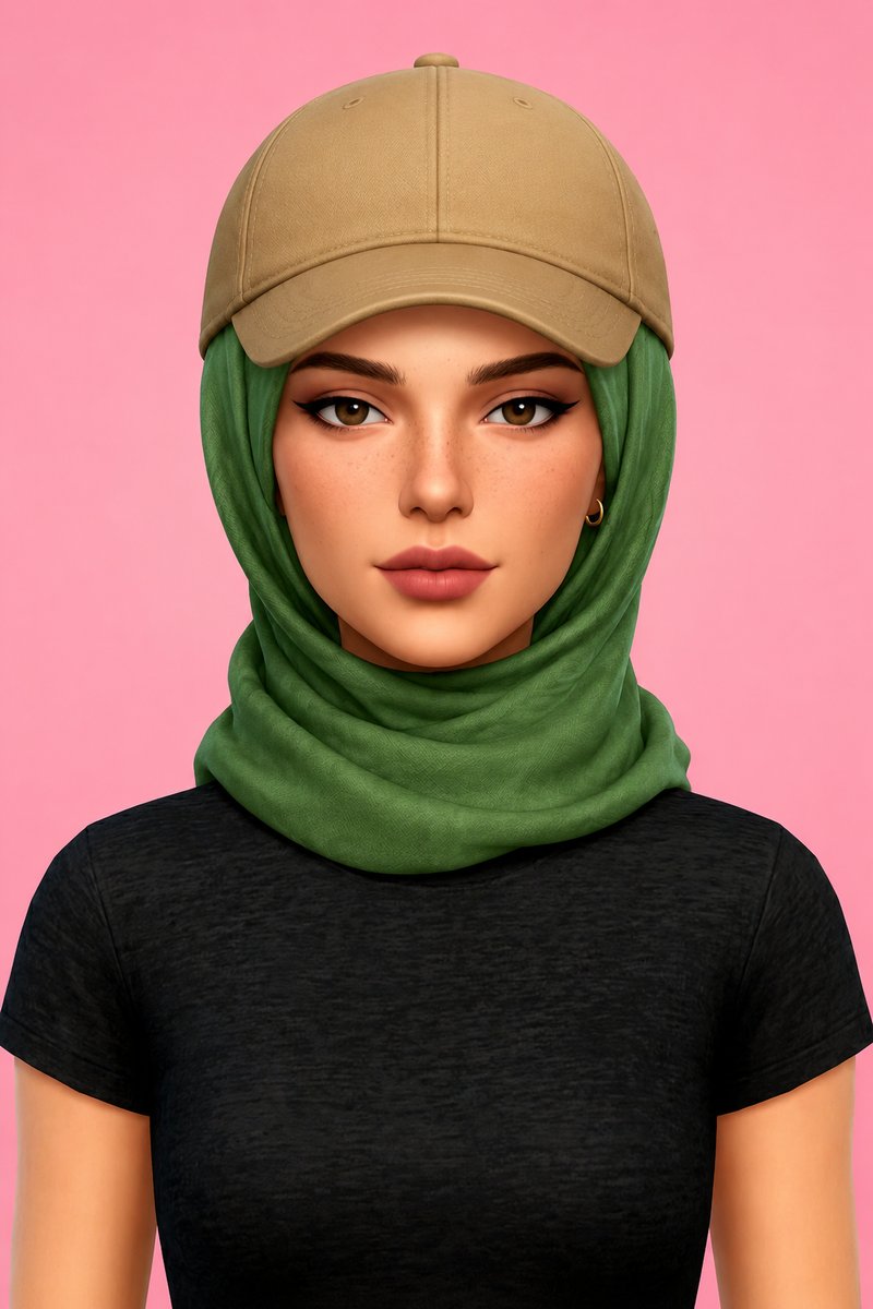 Jair Hijab+Beanie (38) custom content (CC) for Sims 4 by marsmerizingsims