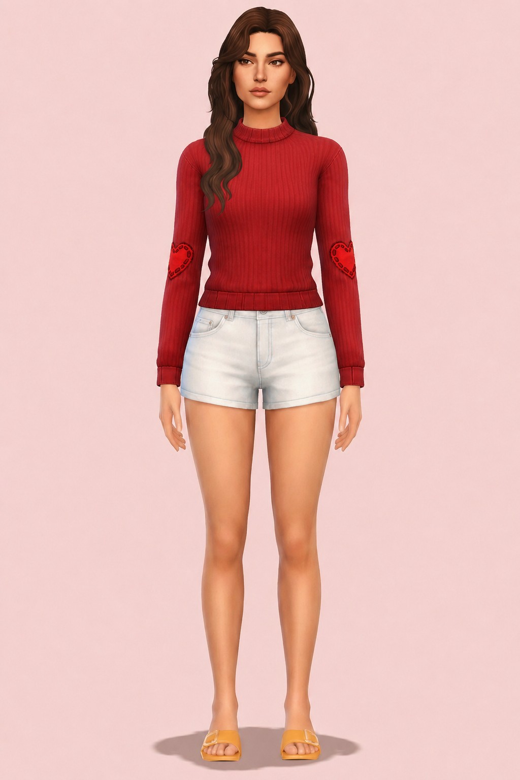 Riley Sweater custom content (CC) for Sims 4 by marsmerizingsims