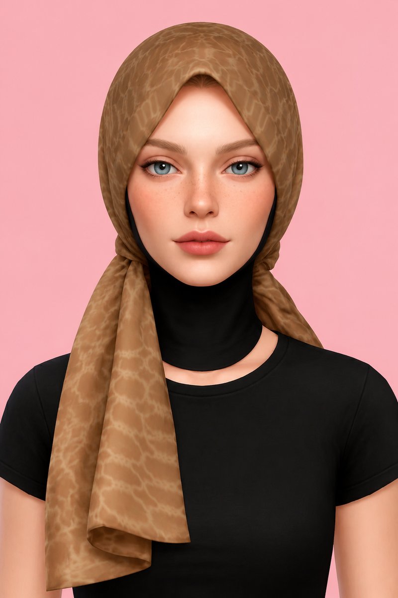 Soshan Headwrap Hijab custom content (CC) for Sims 4 by marsmerizingsims