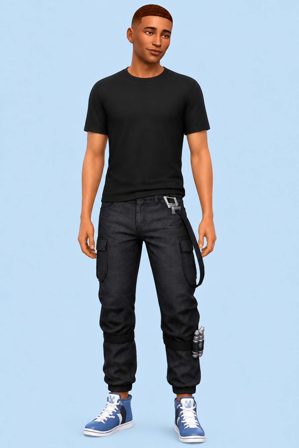 Gantz Pants custom content (CC) for Sims 4 by marsmerizingsims