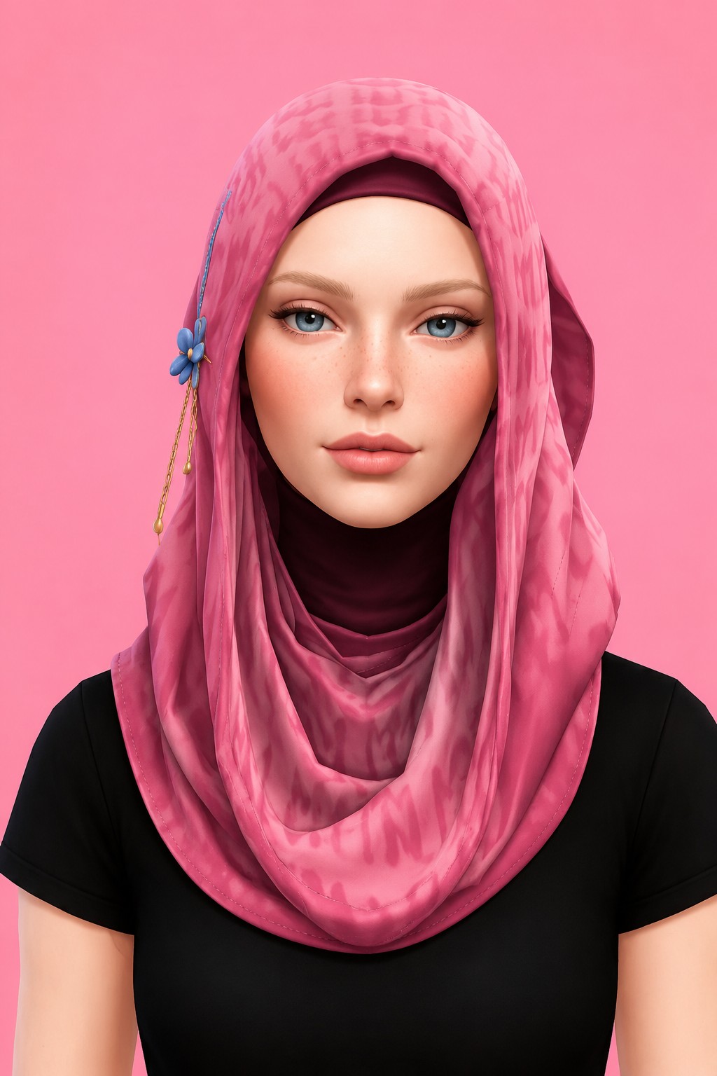 MARSStudio Hijab C custom content (CC) for Sims 4 by marsmerizingsims