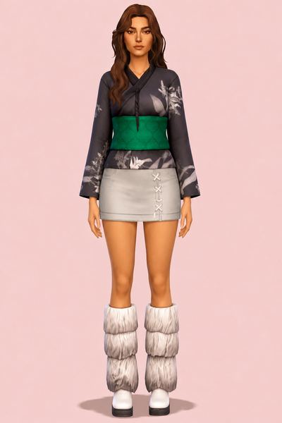 Naomi custom content (CC) for Sims 4 by marsmerizingsims