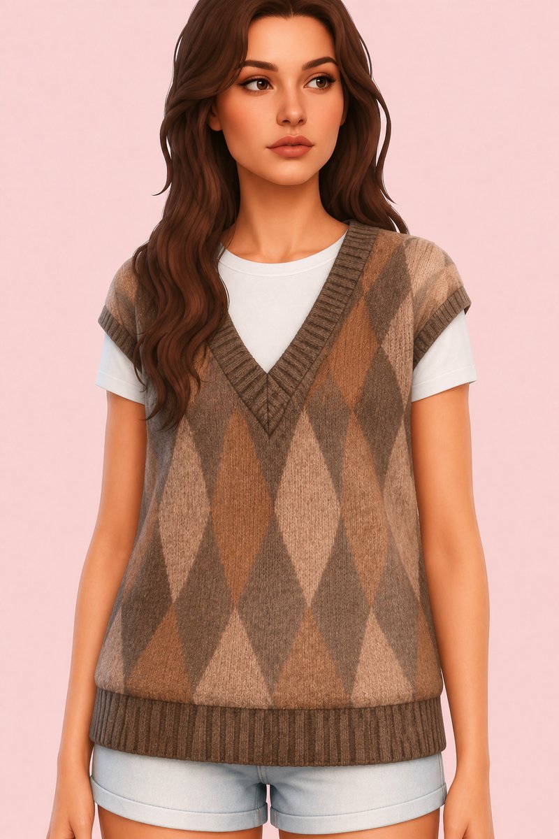 Yuumi Oversized Vest custom content (CC) for Sims 4 by marsmerizingsims