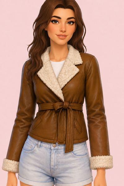 Anastasia Leather Jacket custom content (CC) for Sims 4 by marsmerizingsims