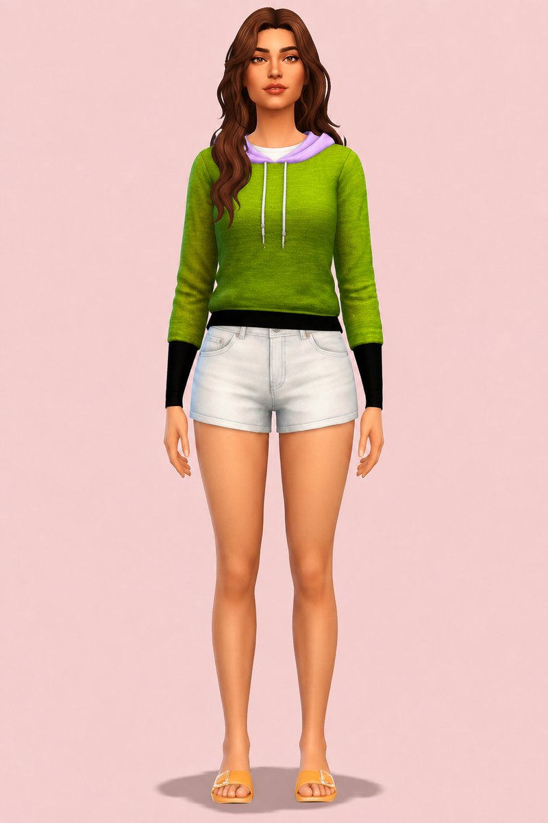 Corey Hoodie custom content (CC) for Sims 4 by marsmerizingsims