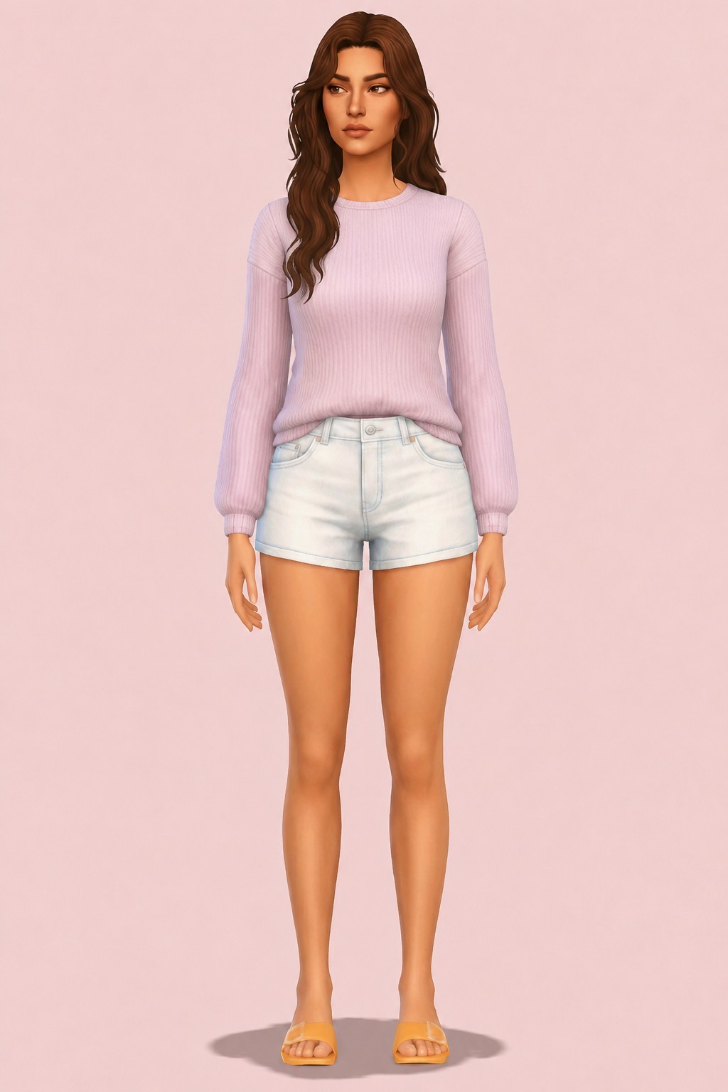Wendy (SWEATER ONLY) custom content (CC) for Sims 4 by marsmerizingsims