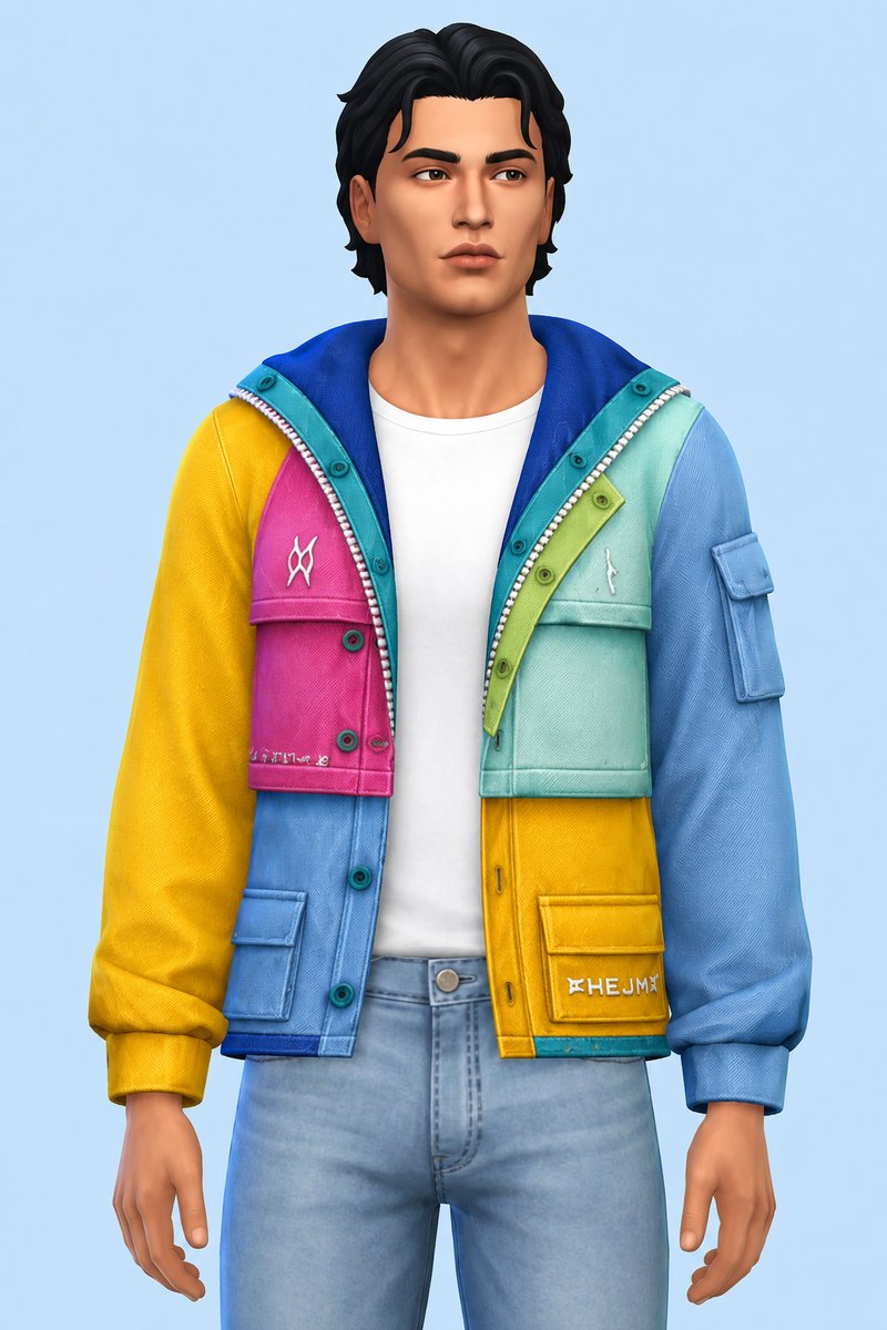 Hejm Jacket custom content (CC) for Sims 4 by marsmerizingsims