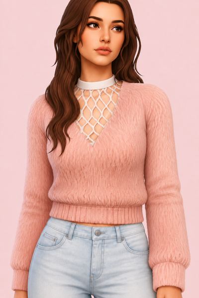 Kari Faux Fur custom content (CC) for Sims 4 by marsmerizingsims
