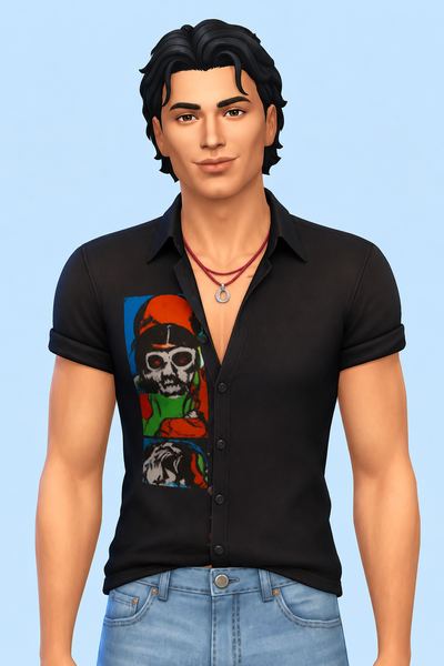 Half Moon Top custom content (CC) for Sims 4 by marsmerizingsims