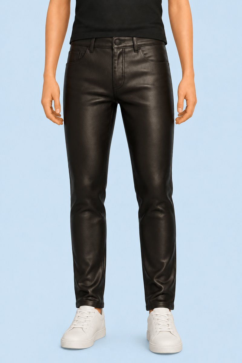 Wrenler Leather Pants custom content (CC) for Sims 4 by marsmerizingsims