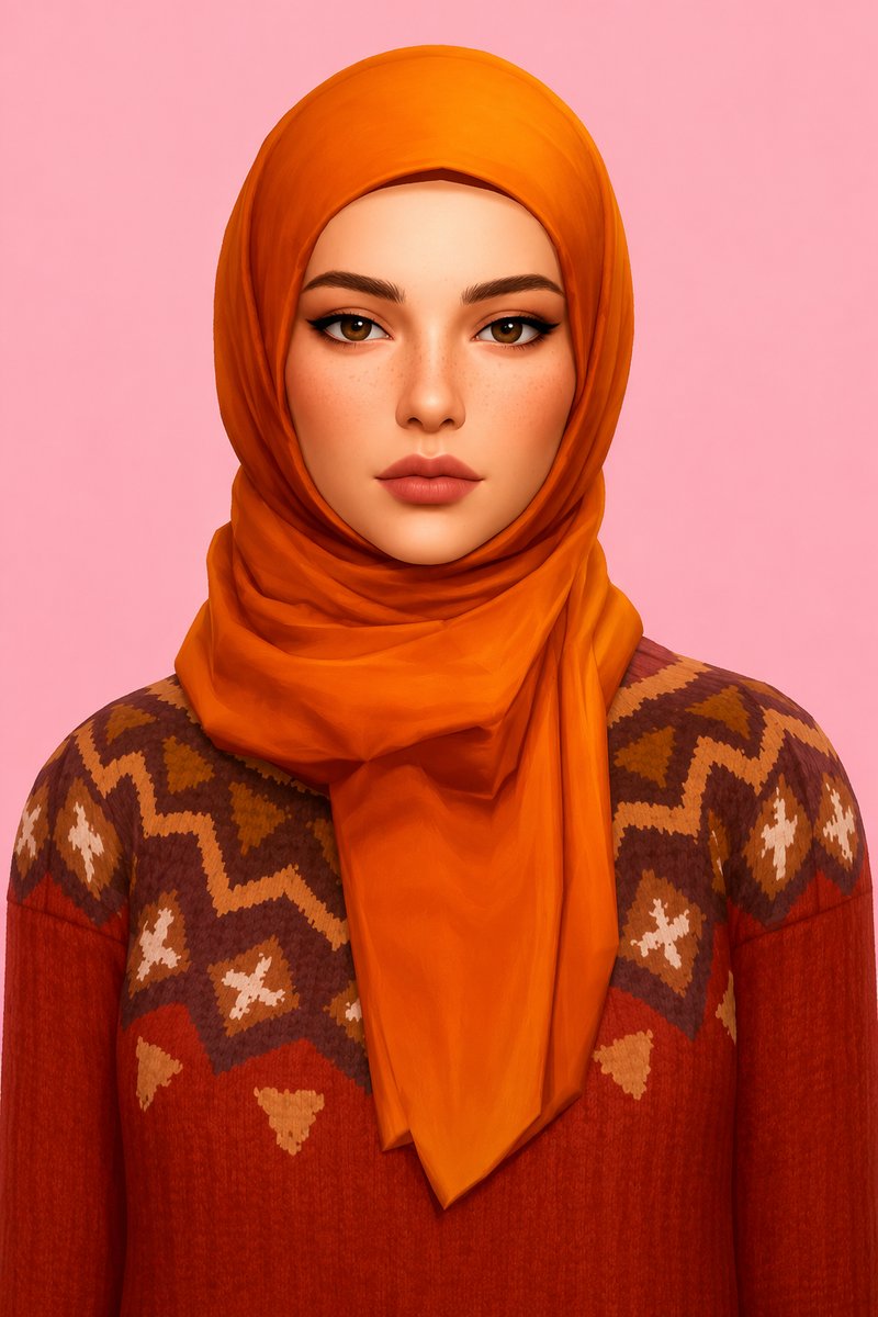 Rahima (Hijab) custom content (CC) for Sims 4 by marsmerizingsims
