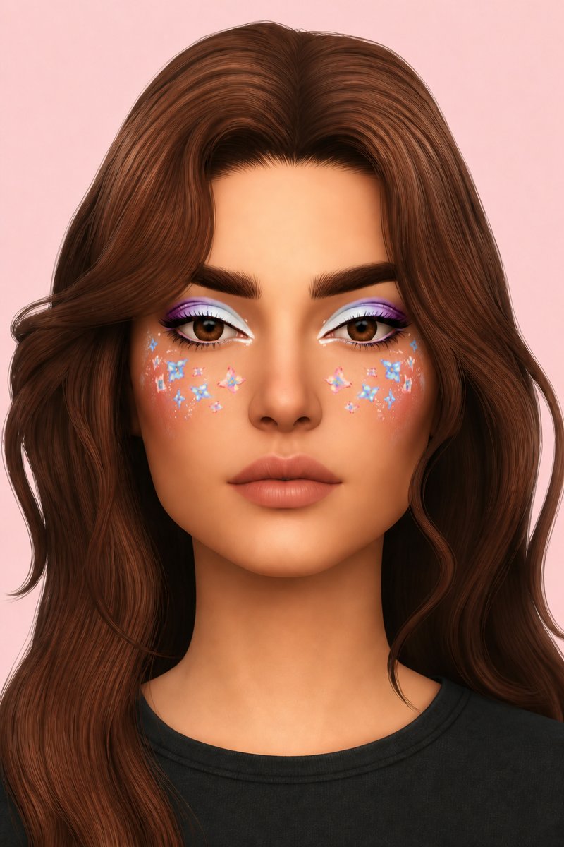 Moe Eyeshadow custom content (CC) for Sims 4 by marsmerizingsims