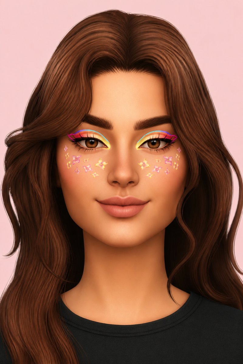 Skye Eyeshadow custom content (CC) for Sims 4 by marsmerizingsims