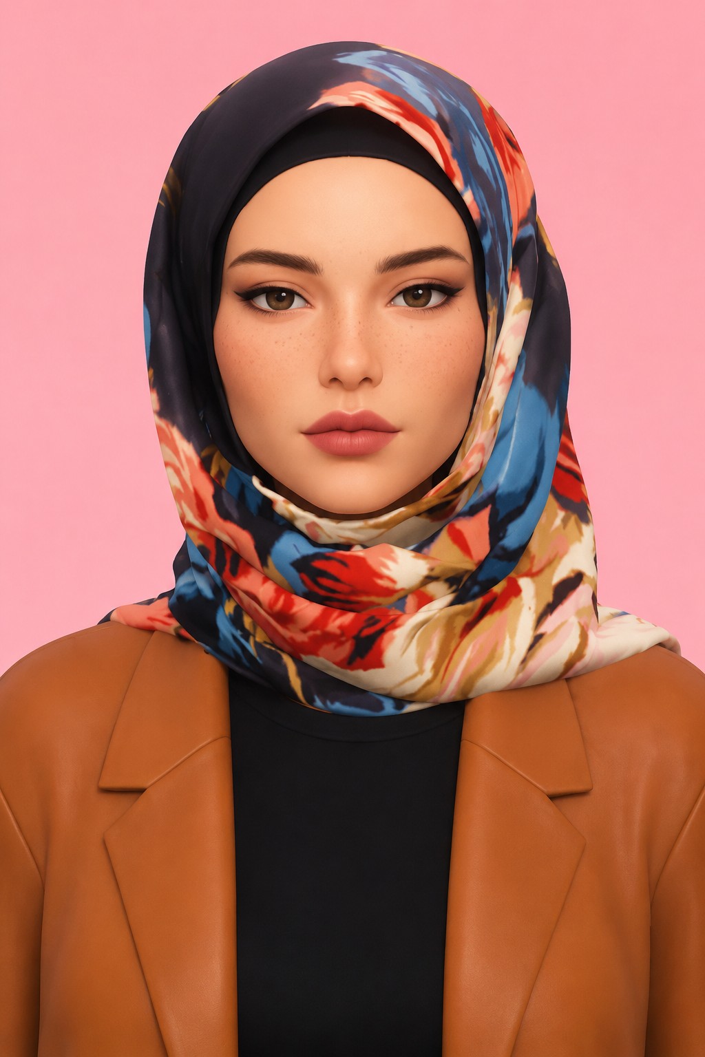 Hijab 06 NADYA (PUBLIC DL) custom content (CC) for Sims 4 by marsmerizingsims