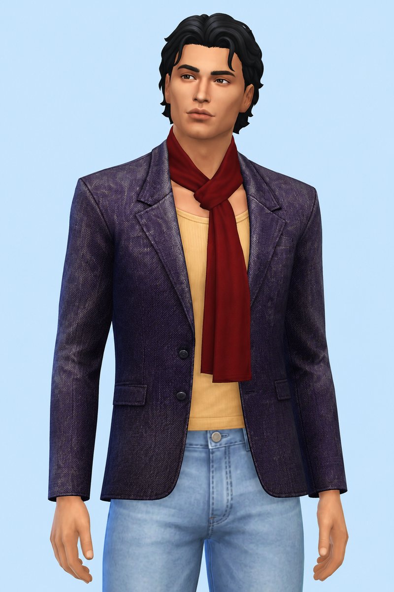 MERCURY Blazer MTop custom content (CC) for Sims 4 by marsmerizingsims