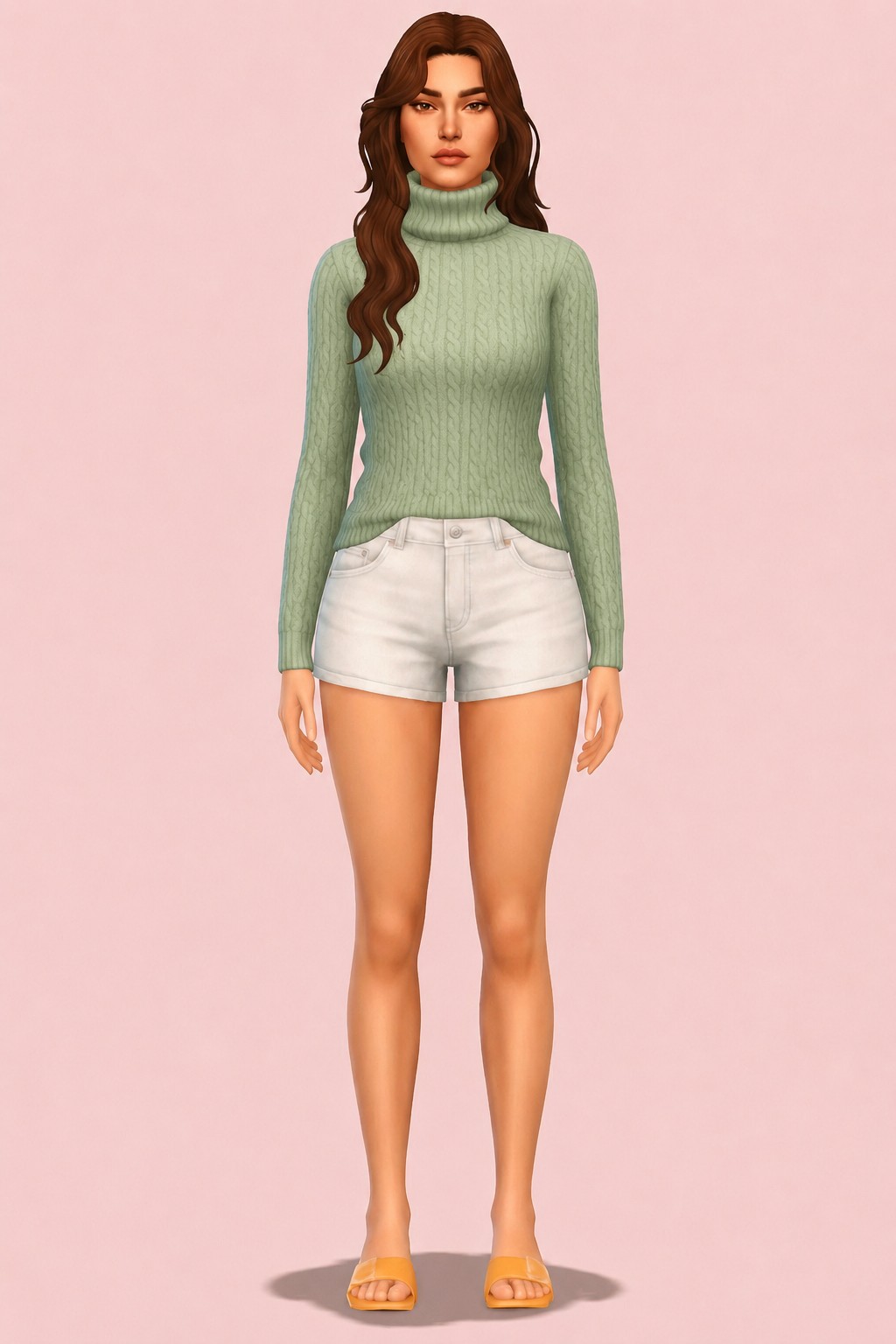Dina Wide Turtleneck (PUBLIC DL) custom content (CC) for Sims 4 by marsmerizingsims