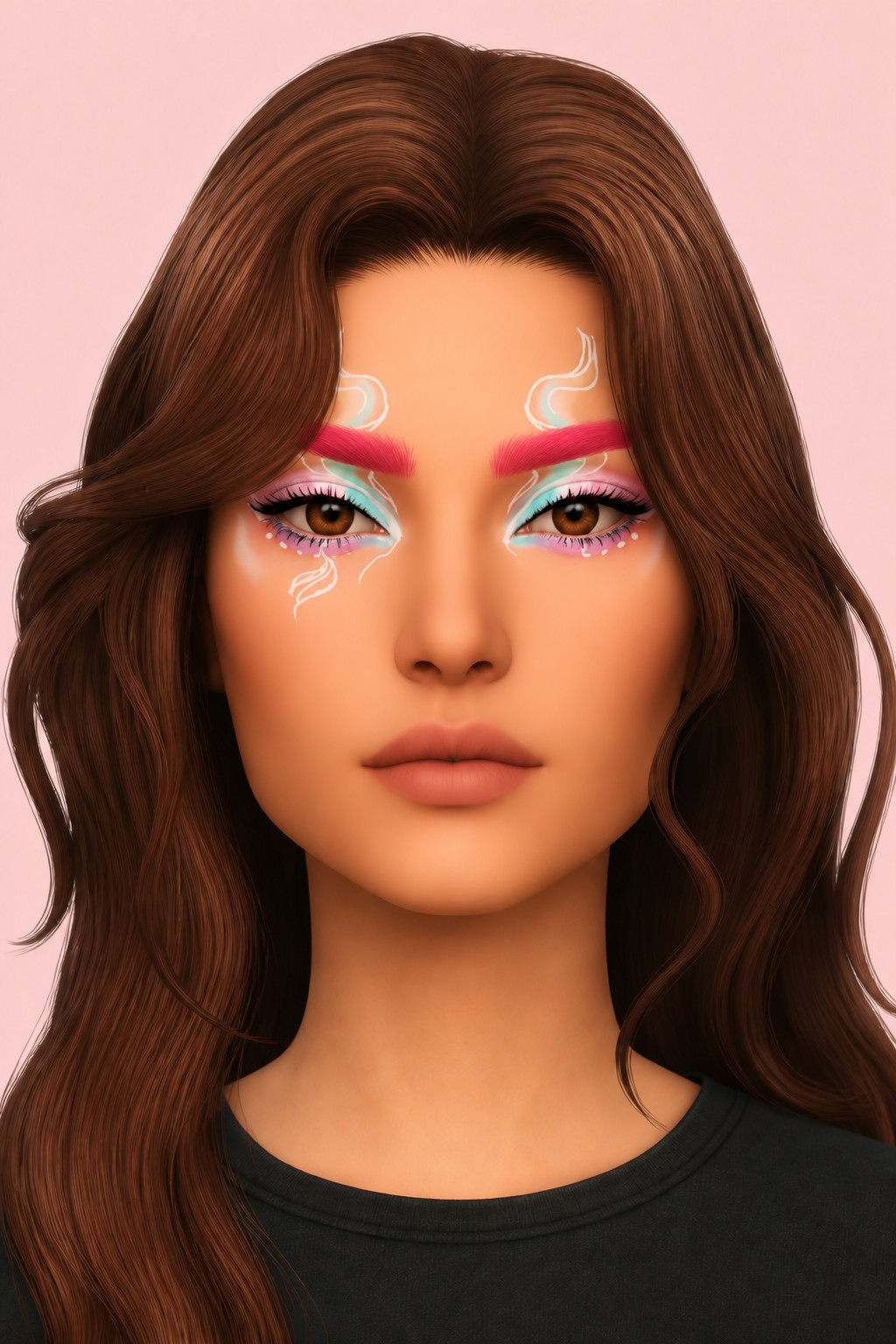 Kacey Eyeshadow custom content (CC) for Sims 4 by marsmerizingsims