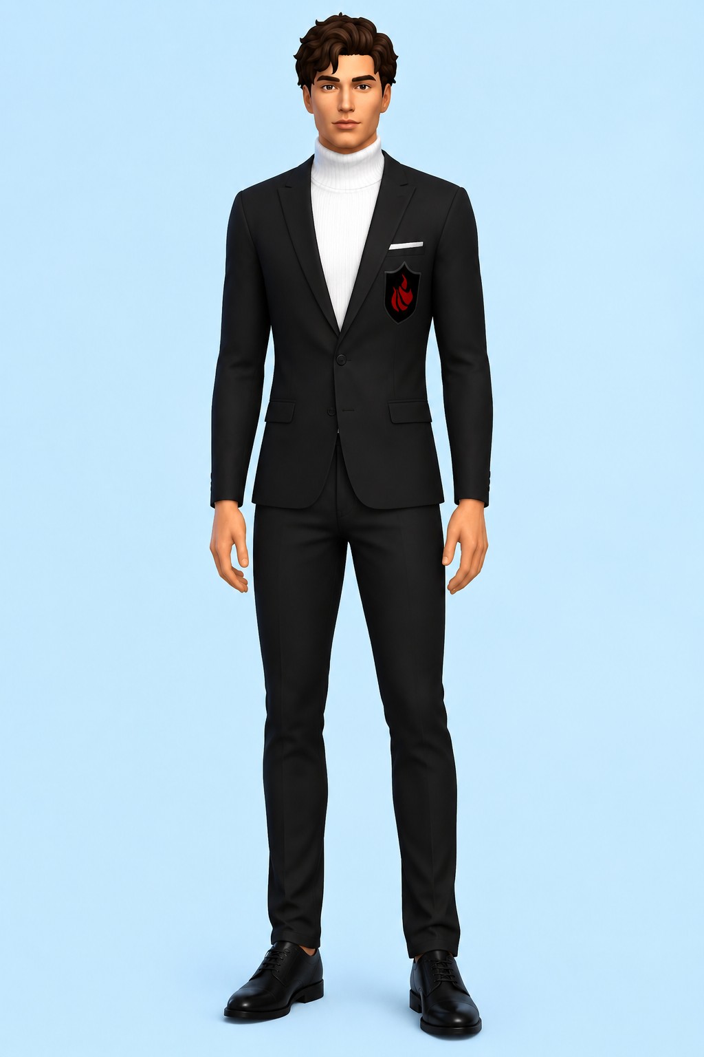 Akira Suit Uniform custom content (CC) for Sims 4 by marsmerizingsims