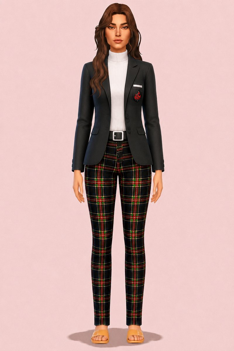 Shuujin Suit Uniform custom content (CC) for Sims 4 by marsmerizingsims