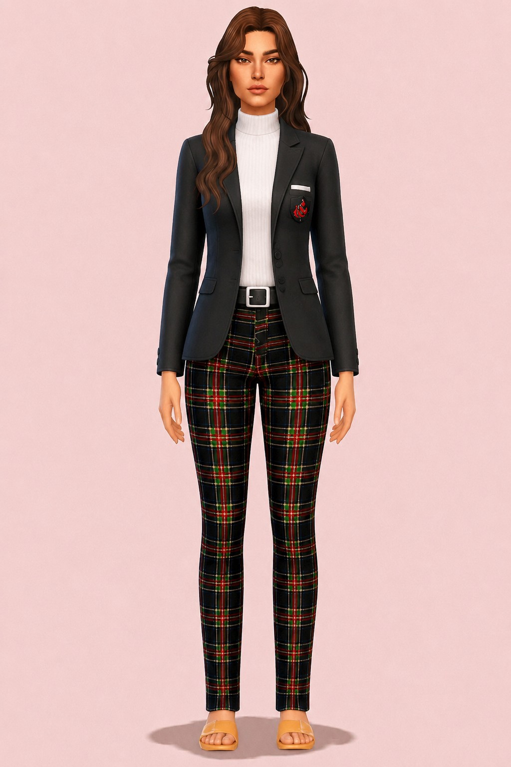 Shuujin Suit Uniform custom content (CC) for Sims 4 by marsmerizingsims