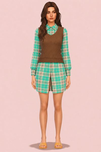 AMI Mid-Dress (PUBLIC DOWNLOAD) custom content (CC) for Sims 4 by marsmerizingsims