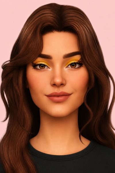 Starry Night + Butterfly Kisses Eyeshadow custom content (CC) for Sims 4 by marsmerizingsims