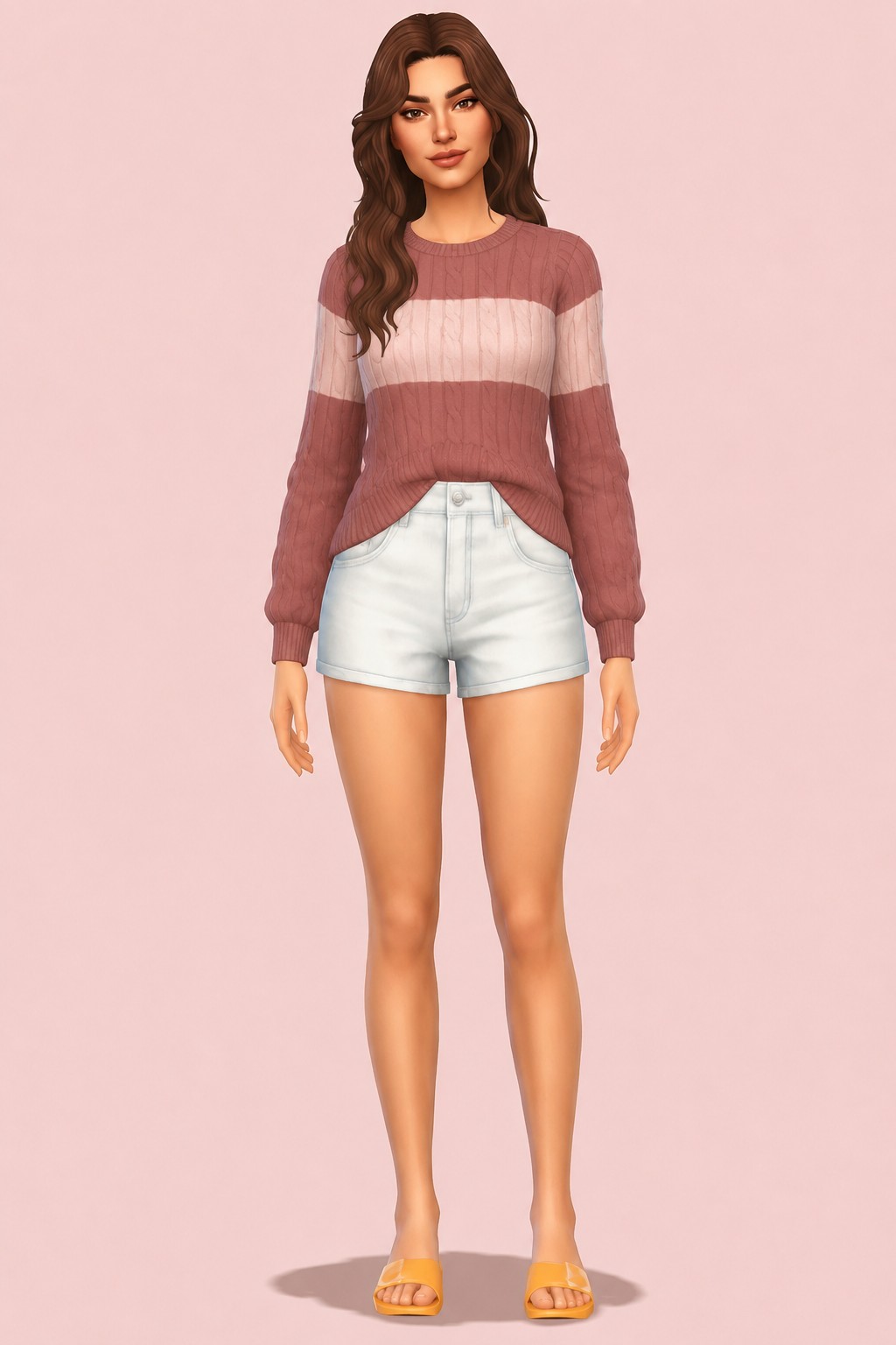 2nd Series: Stella Top custom content (CC) for Sims 4 by marsmerizingsims