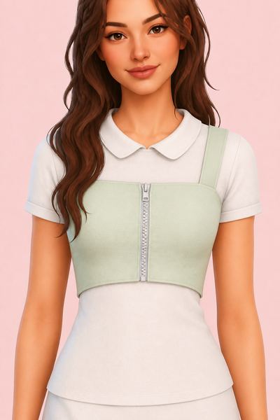 2nd Series Willow Top custom content (CC) for Sims 4 by marsmerizingsims