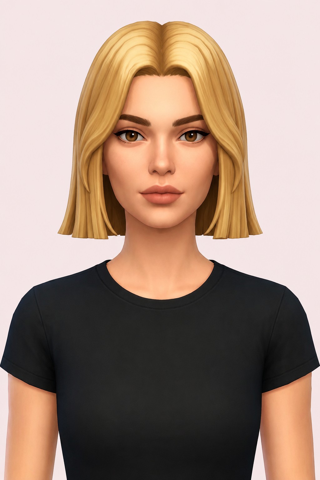 hecate hairs custom content (CC) for Sims 4 by dogsill