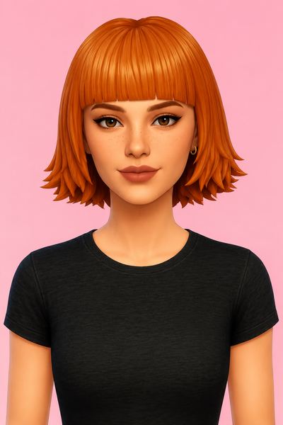 rach hair custom content (CC) for Sims 4 by dogsill