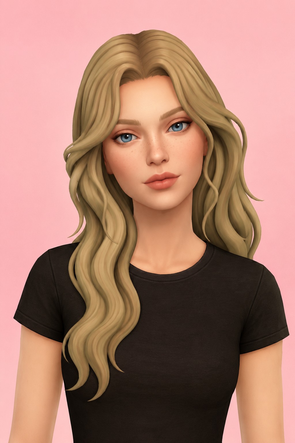 olive ombre custom content (CC) for Sims 4 by dogsill