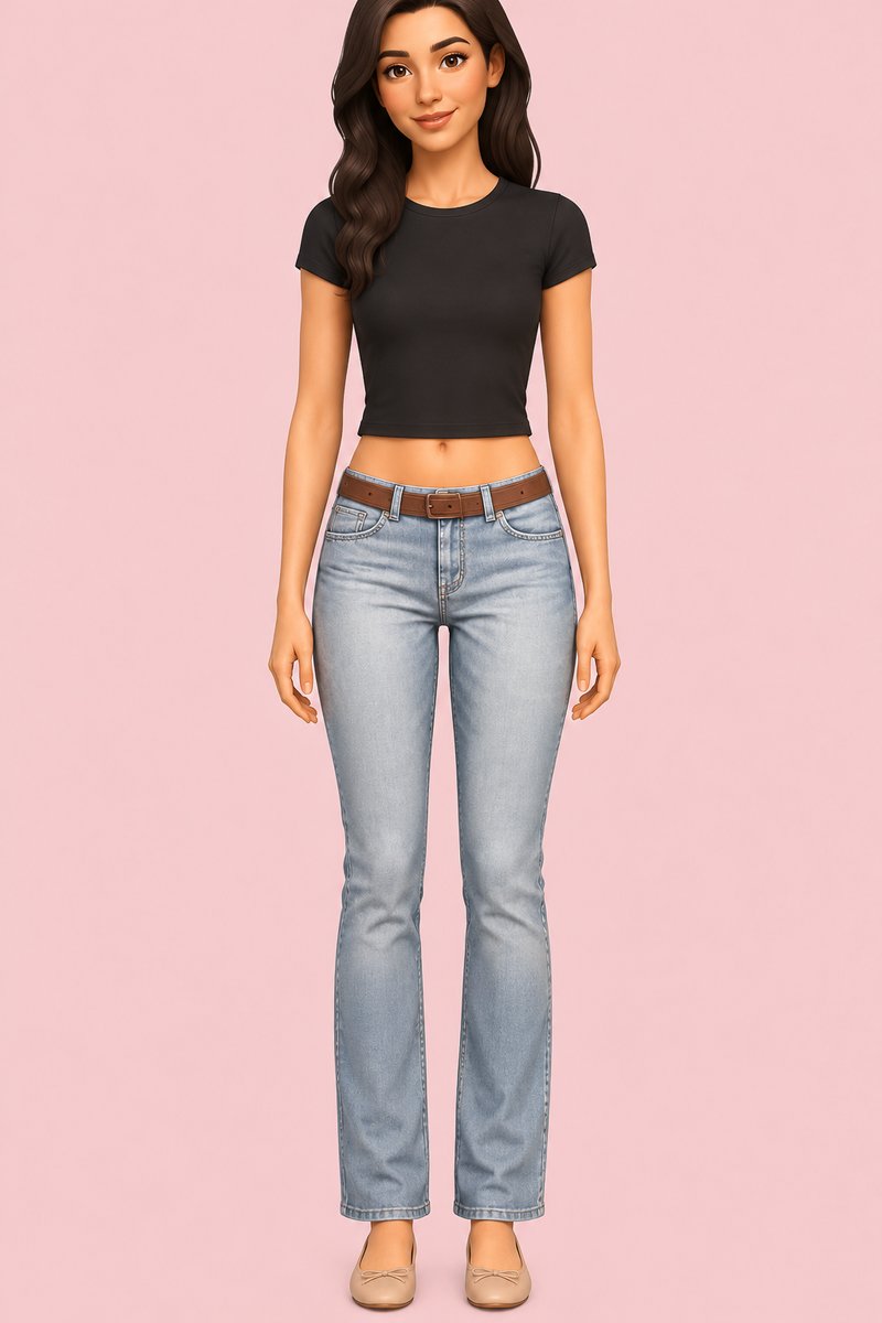 Aimes Jeans custom content (CC) for Sims 4 by dogsill