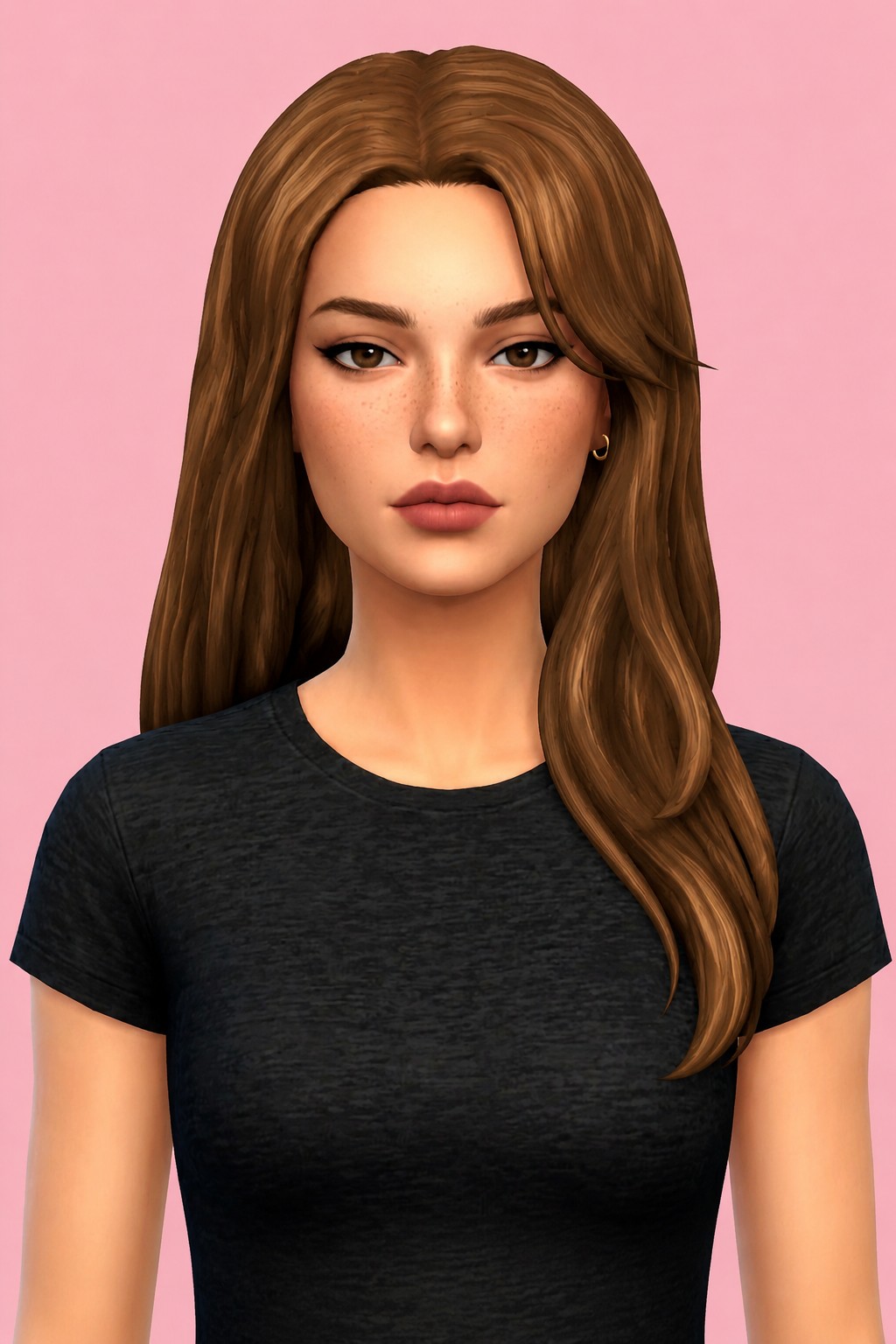 miranda hair custom content (CC) for Sims 4 by dogsill