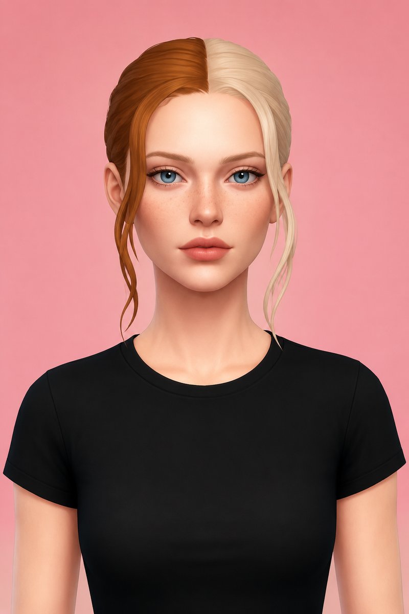 martina bun custom content (CC) for Sims 4 by dogsill