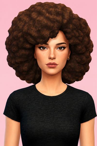 jean hair custom content (CC) for Sims 4 by dogsill