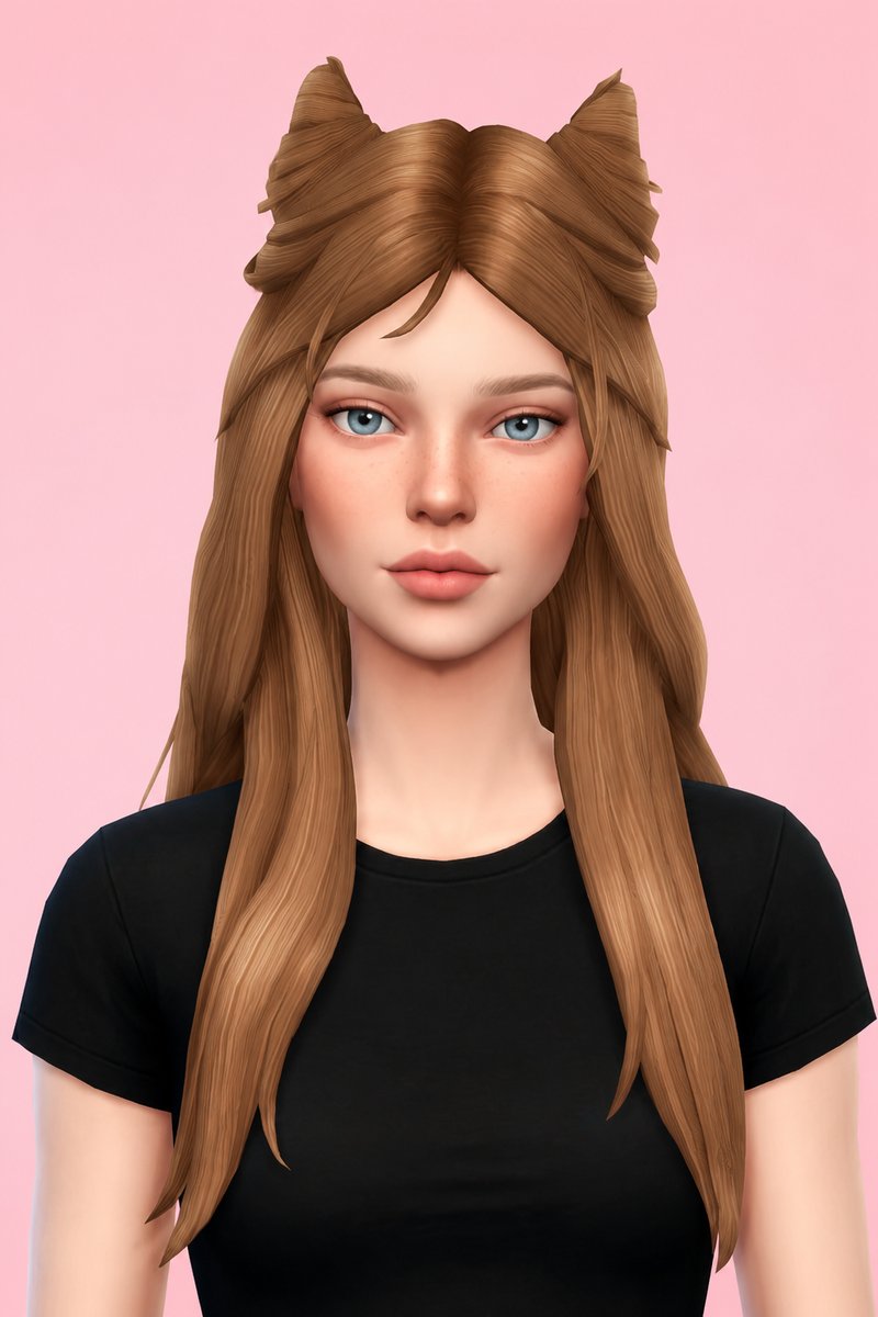 Jude Hair custom content (CC) for Sims 4 by miikocc