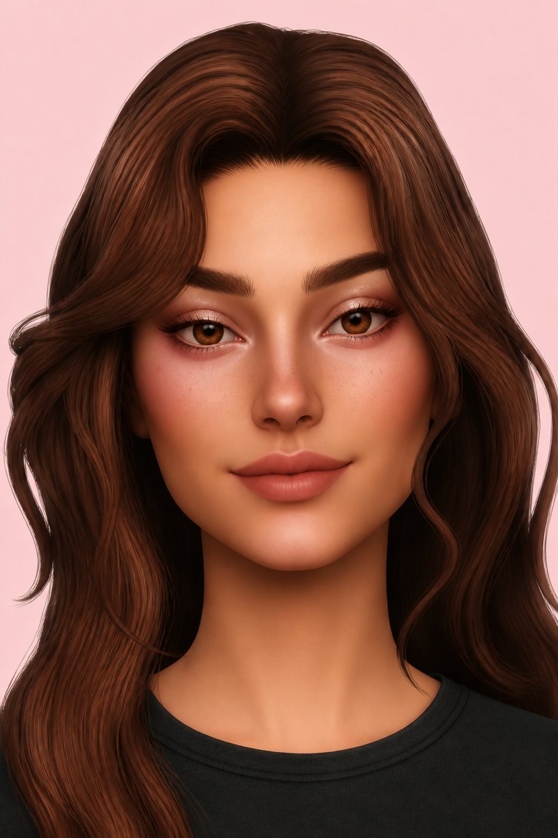 Sugar Plum makeup custom content (CC) for Sims 4 by miikocc